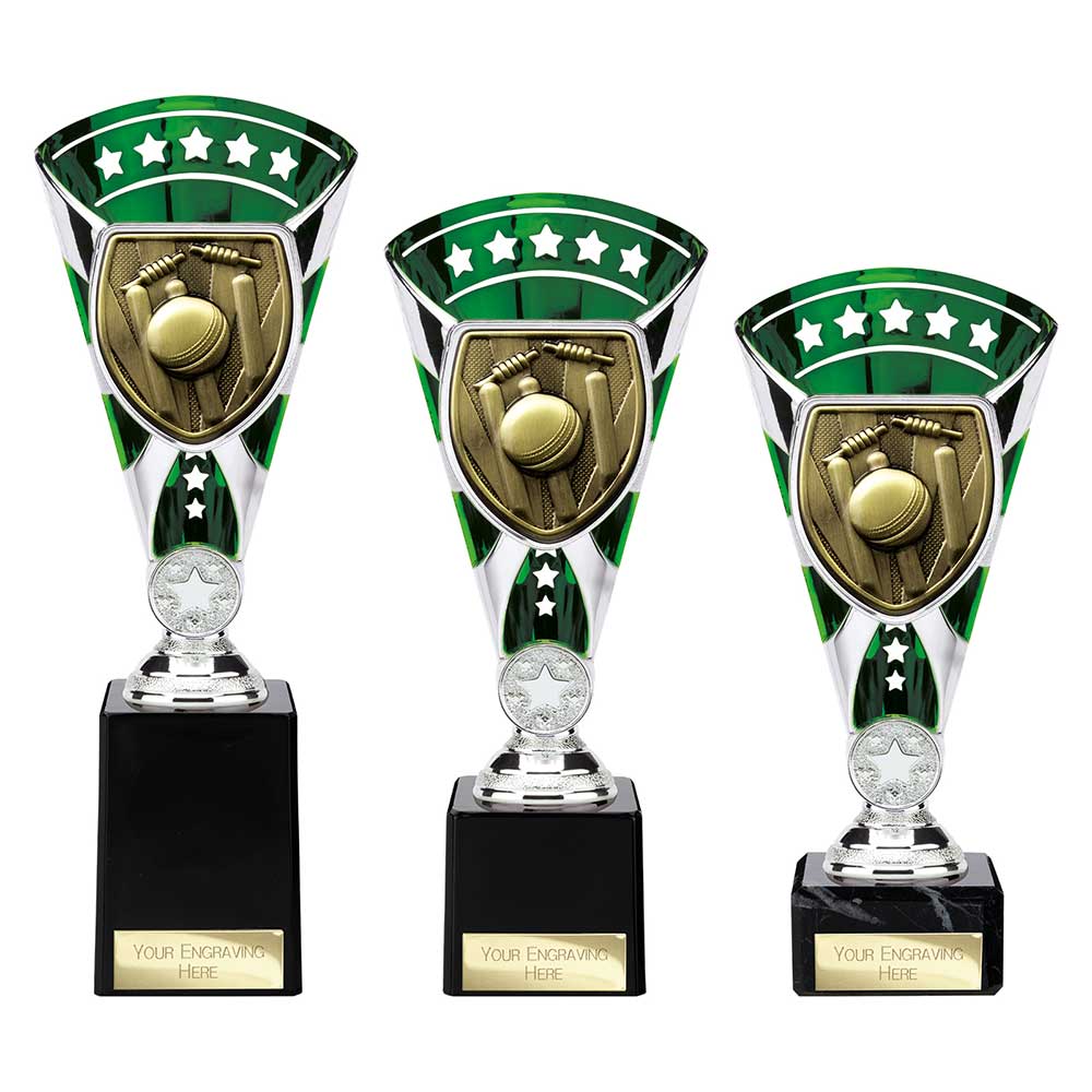 Cobra Star Cup Cricket Silver & Green
