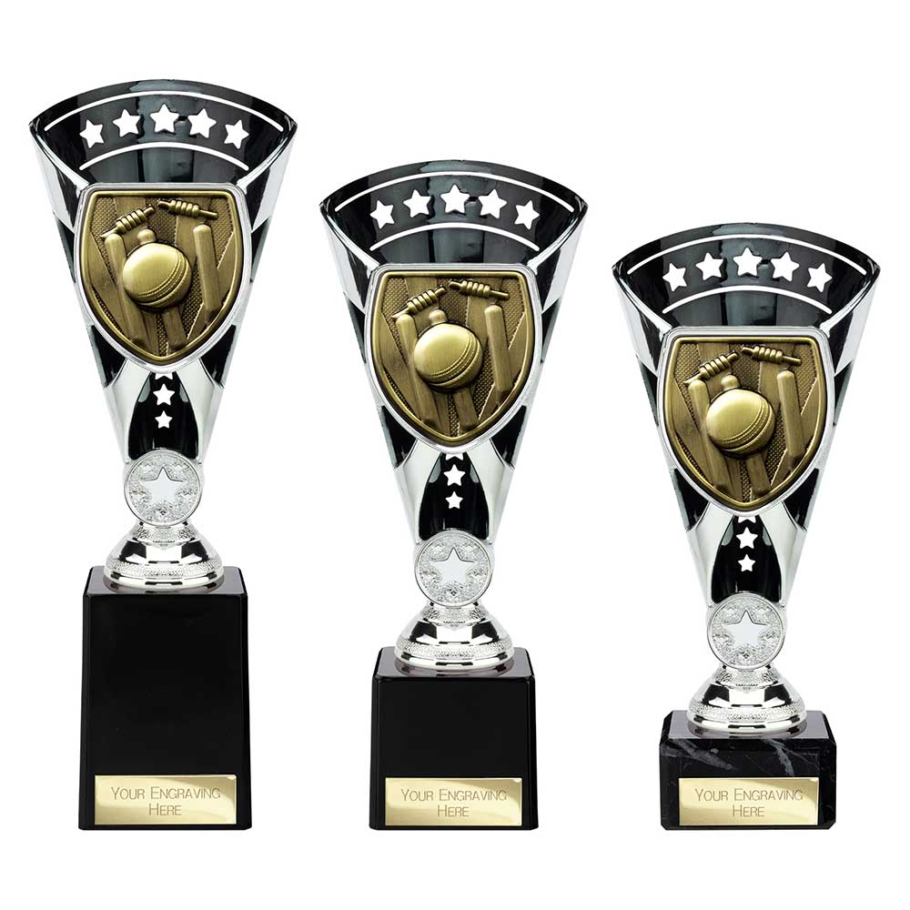 Cobra Star Cup Cricket Silver & Black