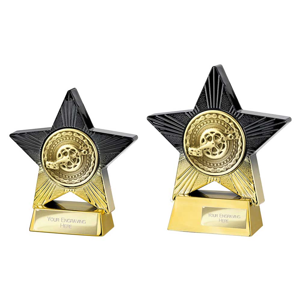 Superstar Cycling Award Black & Gold