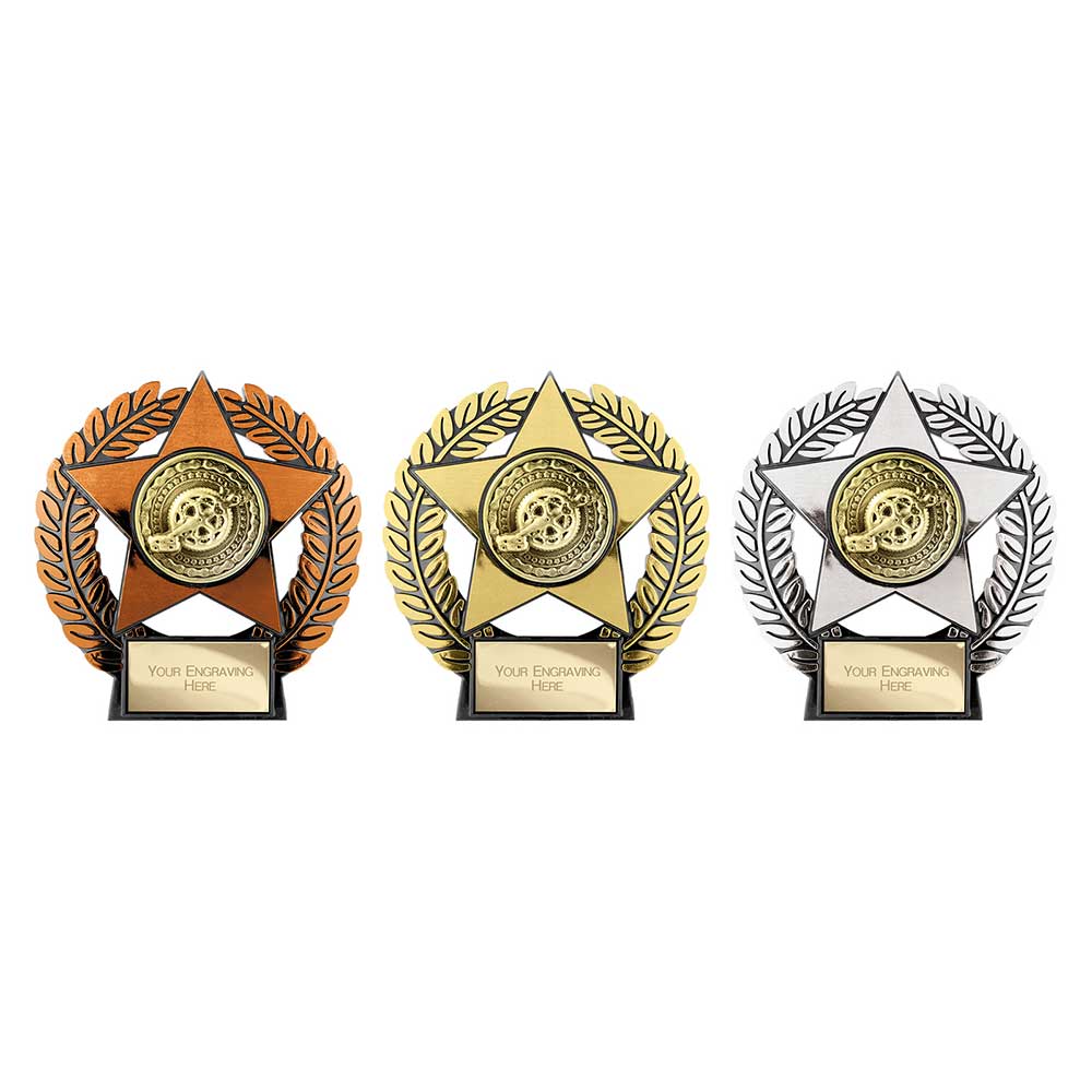 Emperor Star Cycling Plaque Bronze