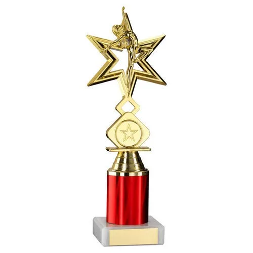 Dance Star Trophy Red