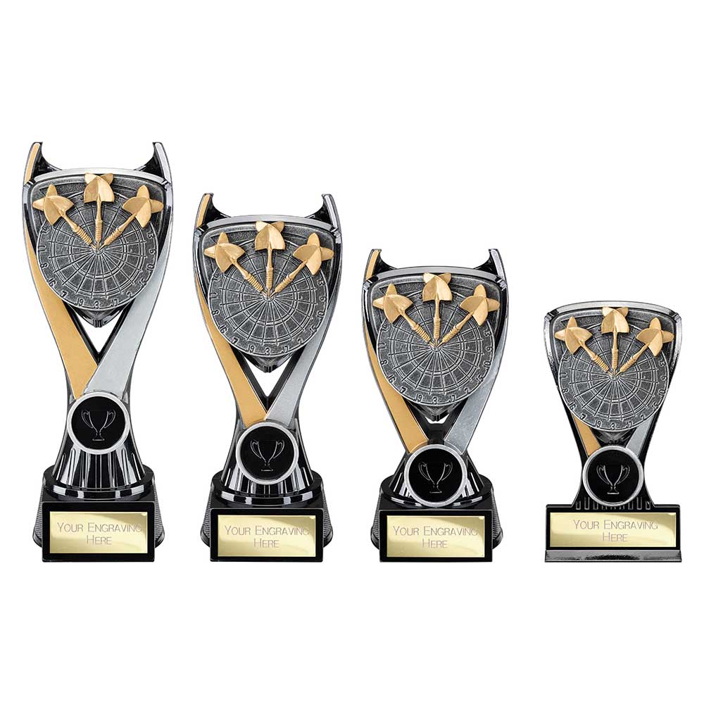 Wolverine Plaque Darts Carbon Black & Fusion Gold