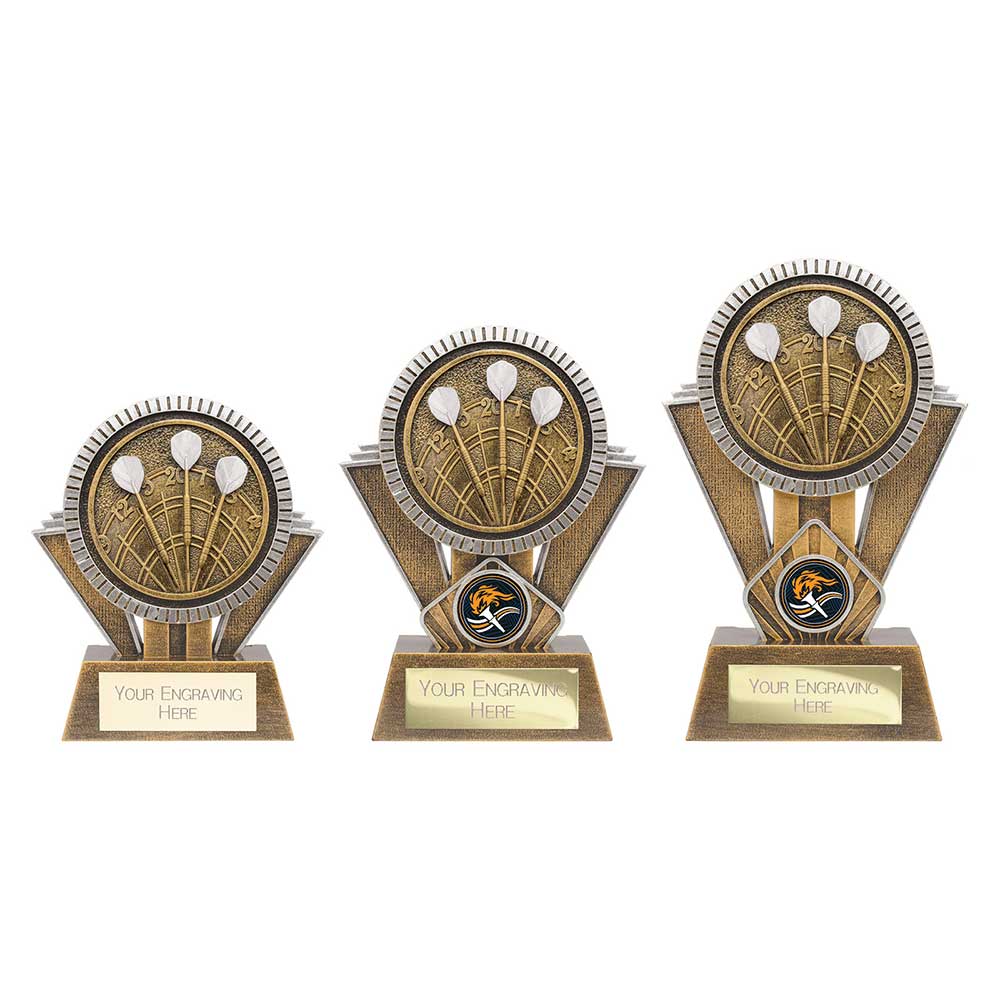Apex Ikon Darts Award Gold & Silver