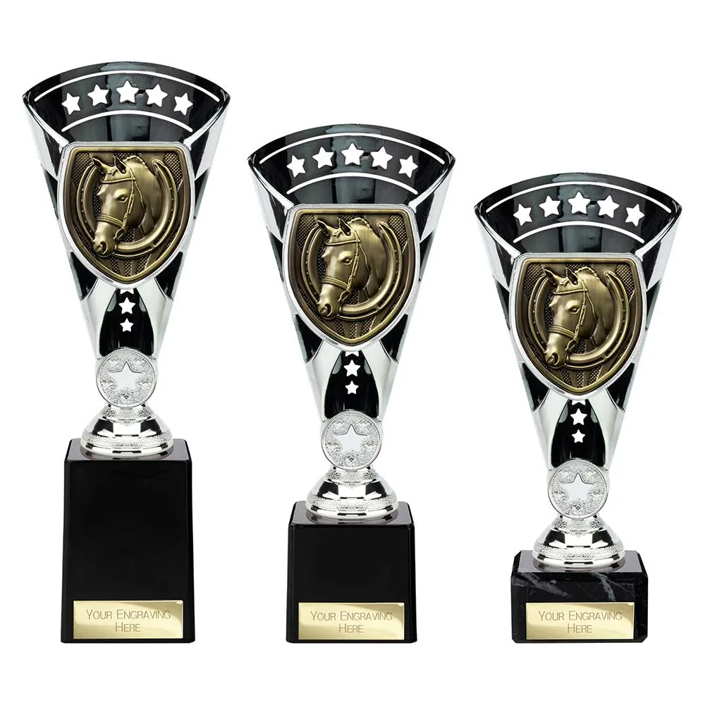 Cobra Star Cup Equestrian Silver & Black