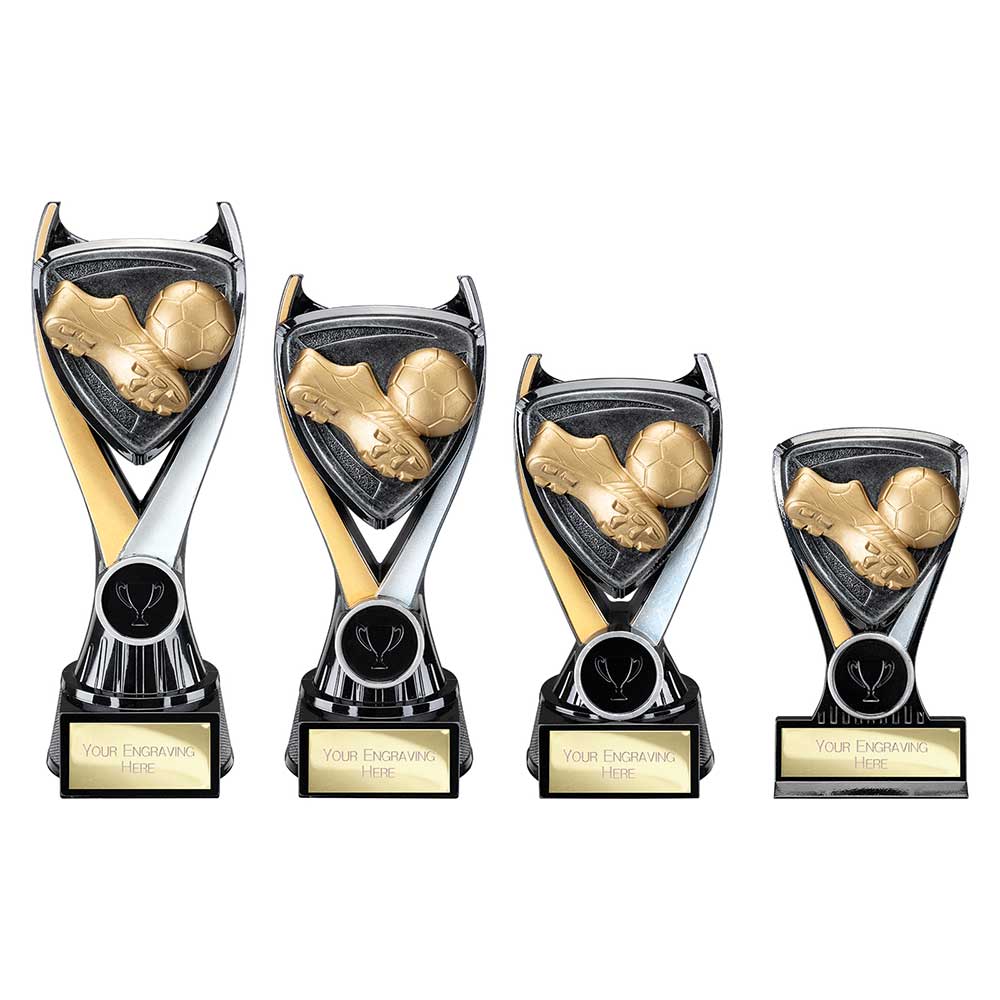 Wolverine Plaque Boot & Ball Carbon Black & Fusion Gold