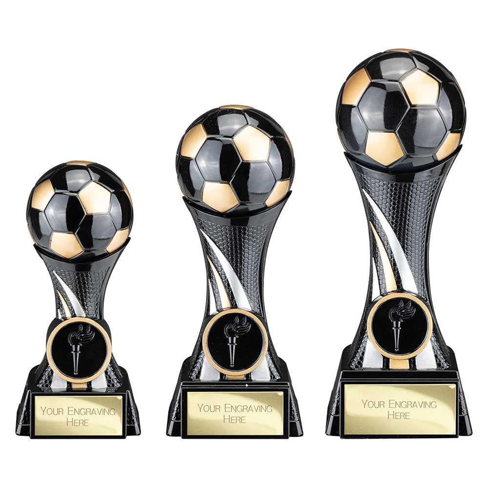 Attack Strike Football Award Carbon Black & Fusion Gold