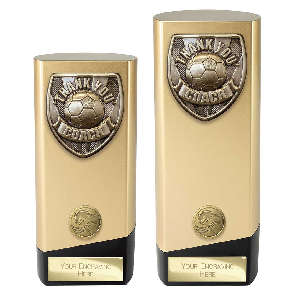 Prime Cobra Thank you Coach Award Gold & Black