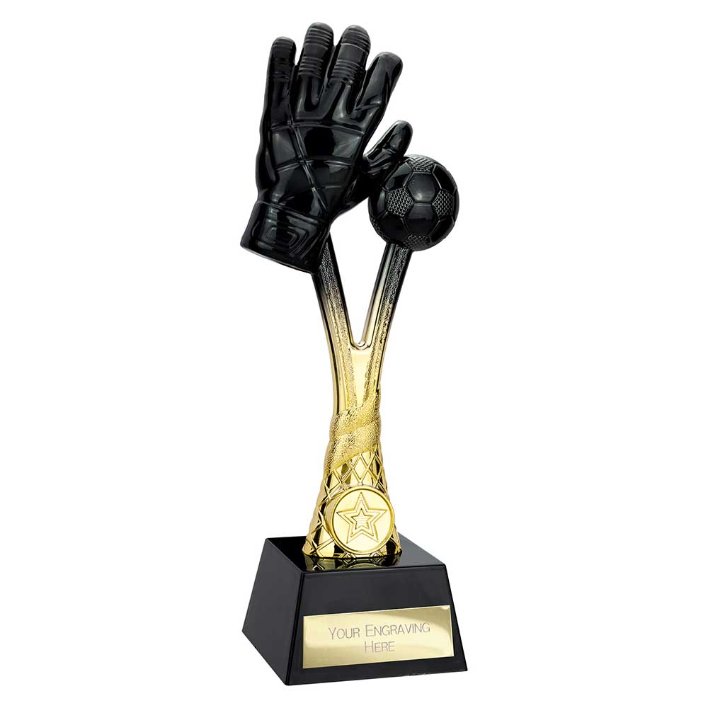 Raider Goalkeeper Award Carbon Black & Gold