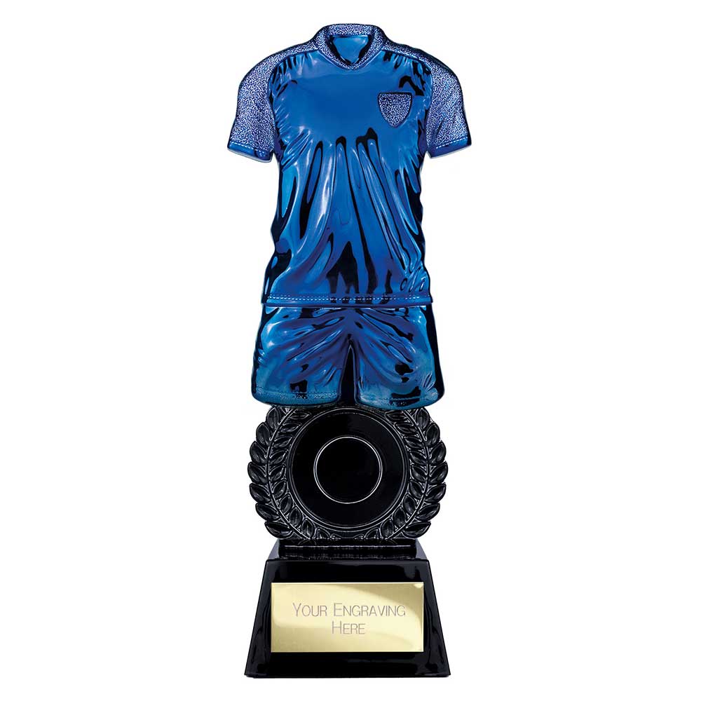 Intensity Football Award Metallic Blue & Carbon Black