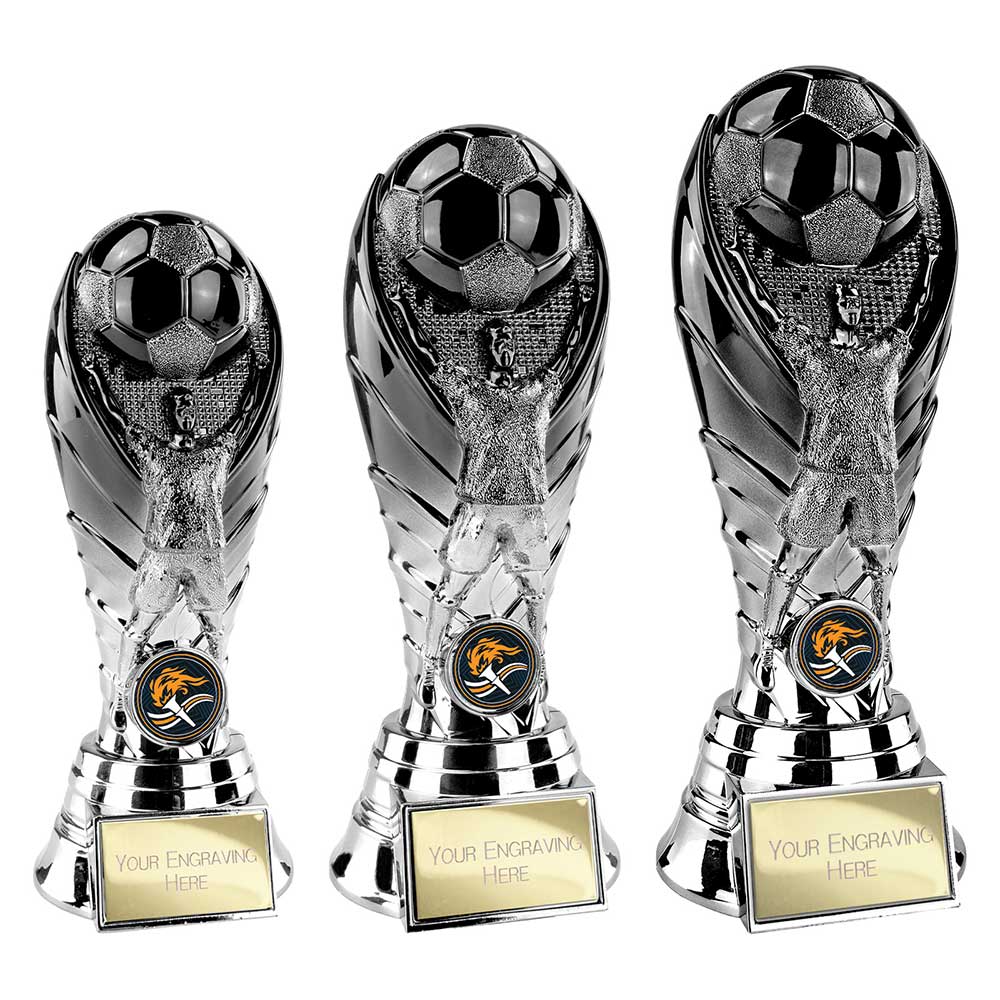 The Winning Goal Football Heavyweight Carbon Black & Gunmetal