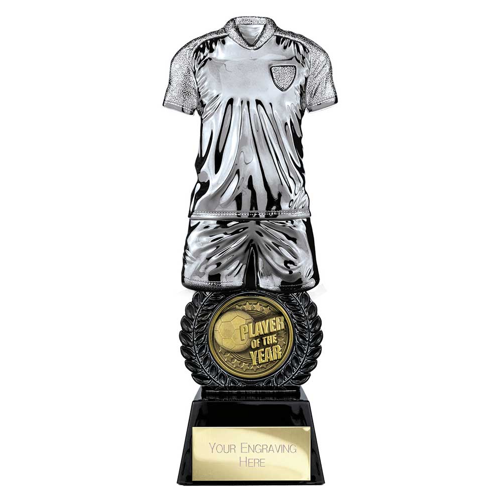 Intensity Football Player of Year Award Gunmetal & Carbon Black