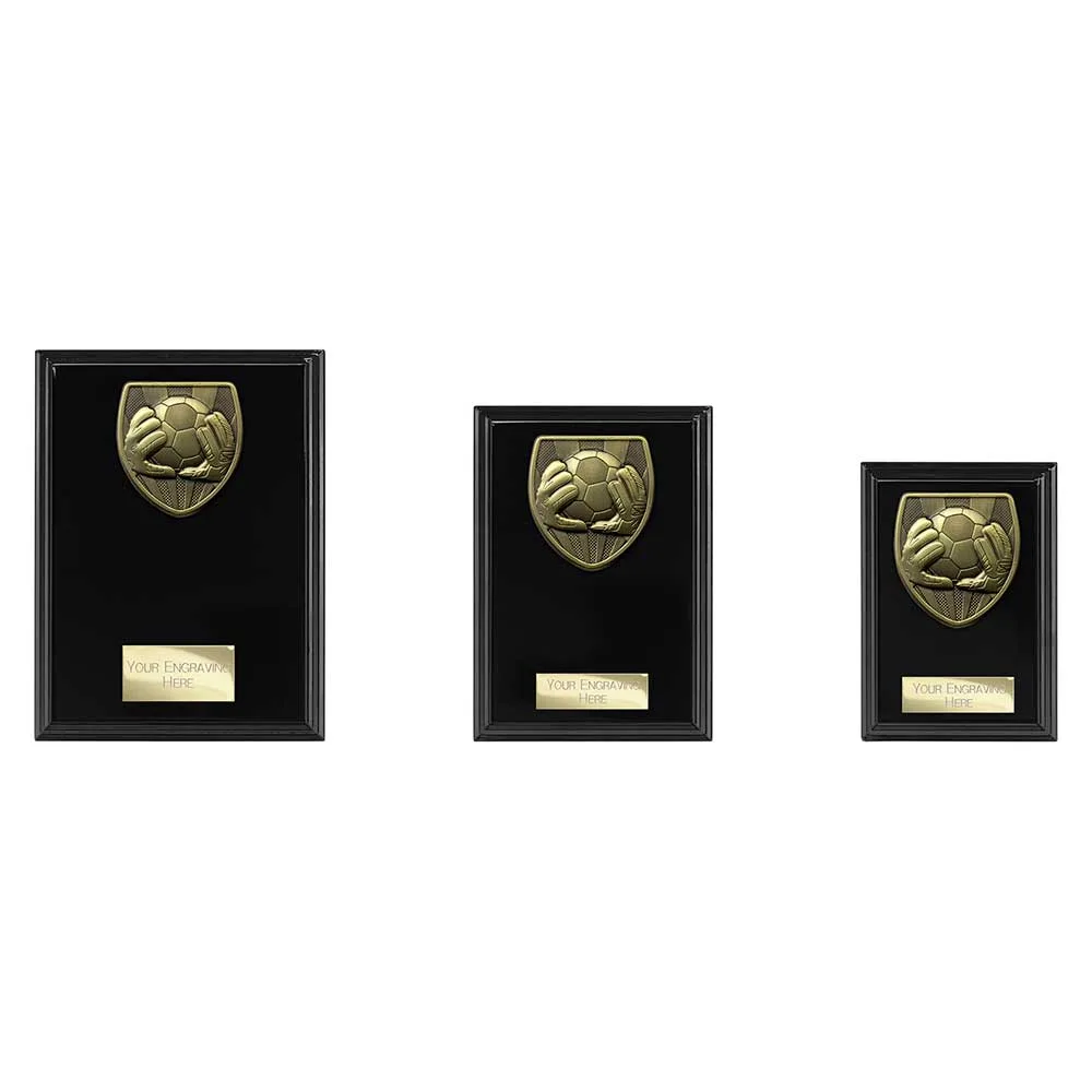 Cobra Plaque Football Goal Keeper Award Epic Black