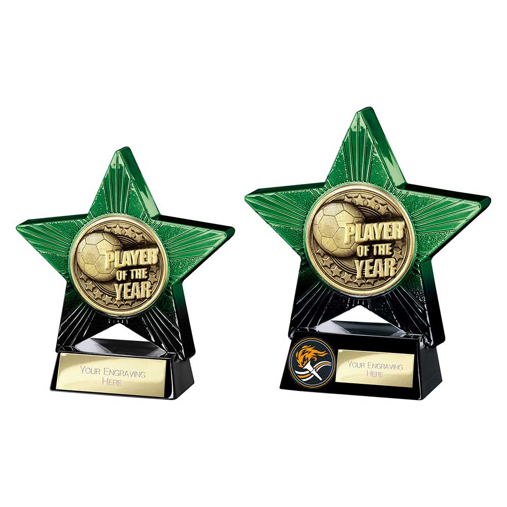 Superstar Player of Year Award Green & Black