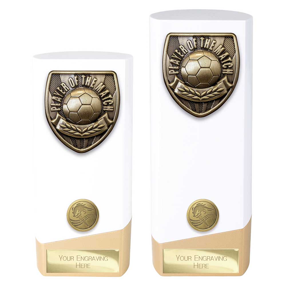 Prime Cobra Player of Match Award White & Gold