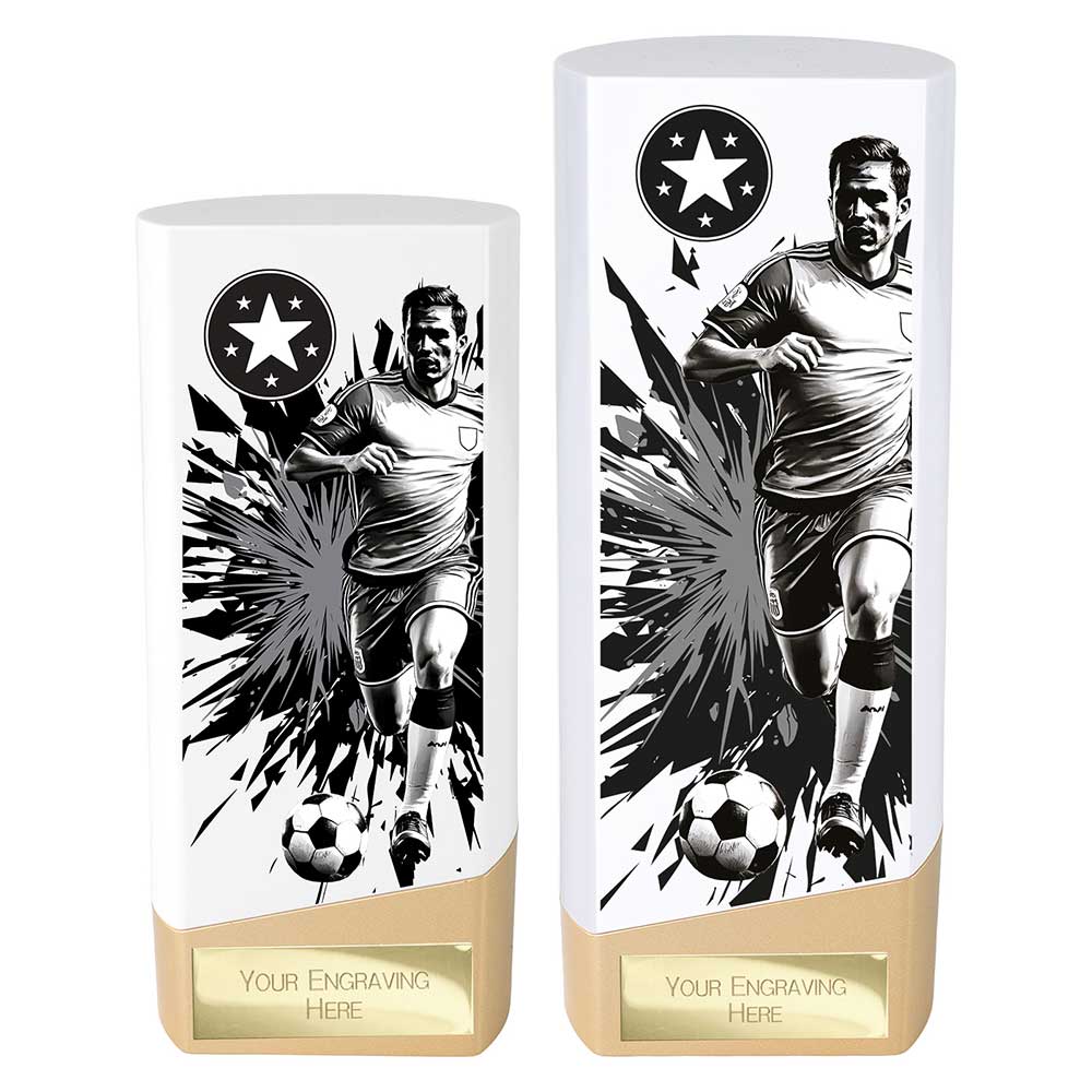 Prime Heavyweight Football White & Gold