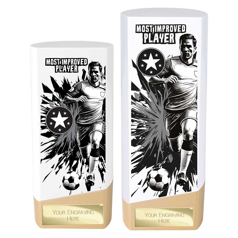 Prime Heavyweight Most Improved Player White & Gold