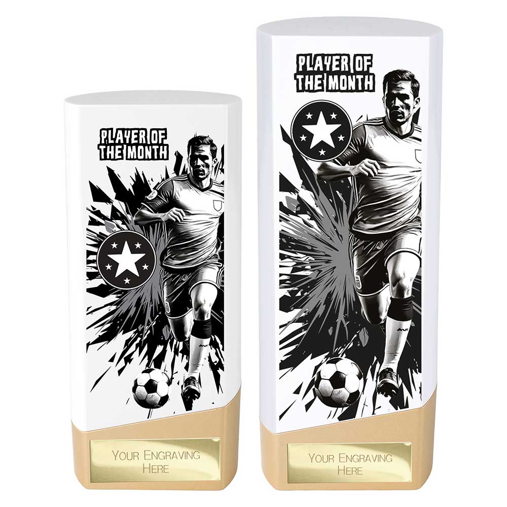Prime Heavyweight Player of the Month White  & Gold