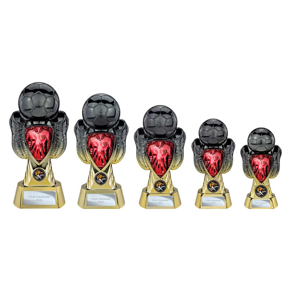 Tournament Heavyweight Red Shirt Carbon Black & Gold