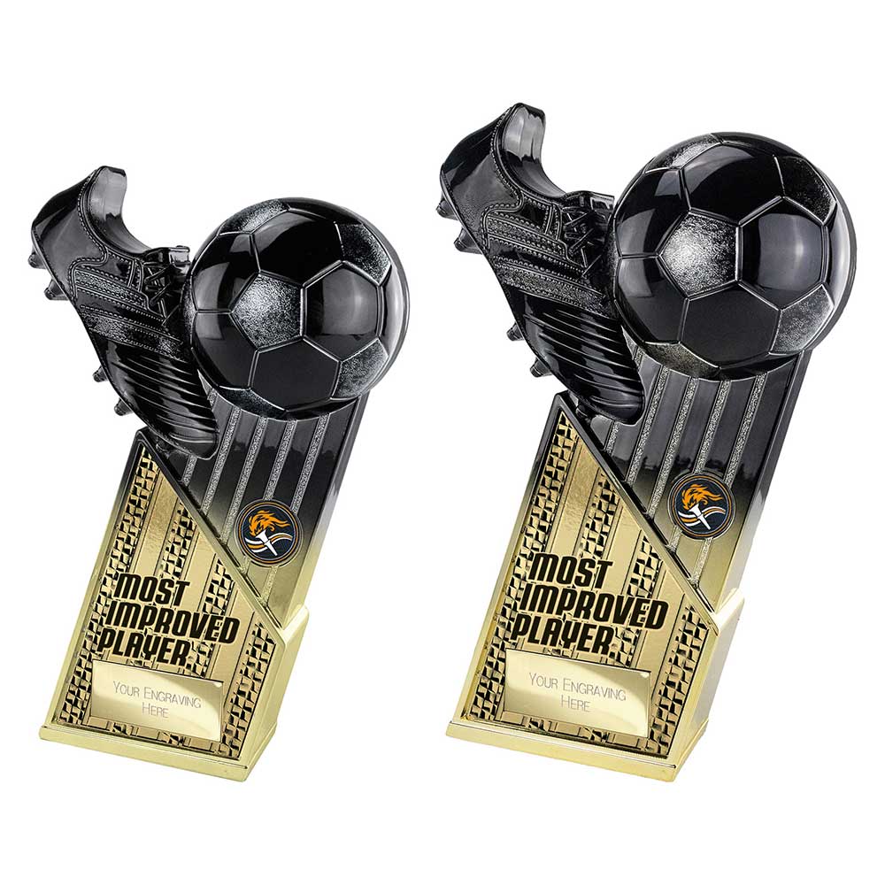 The Marauders Football Most Improved Carbon Black & Gold