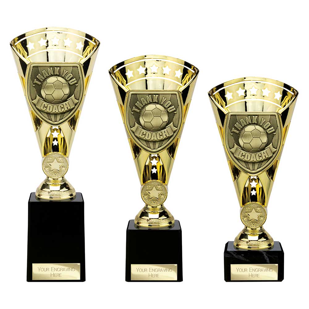 Cobra Star Cup Thank you Coach Gold