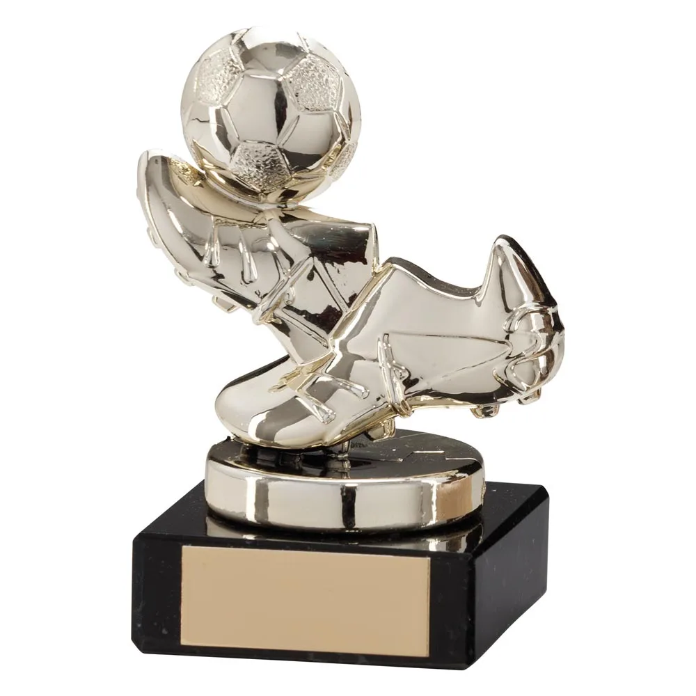 Agility Boot & Ball Football Trophy Gold