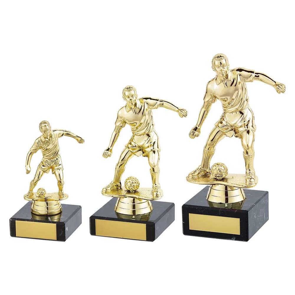 Dominion Male Football Trophy Gold