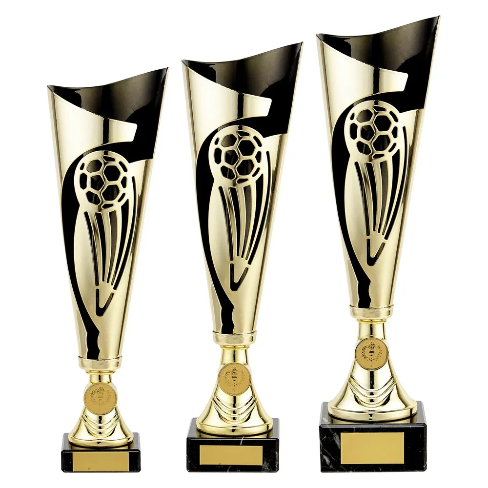 Champions Football Cup Gold & Black