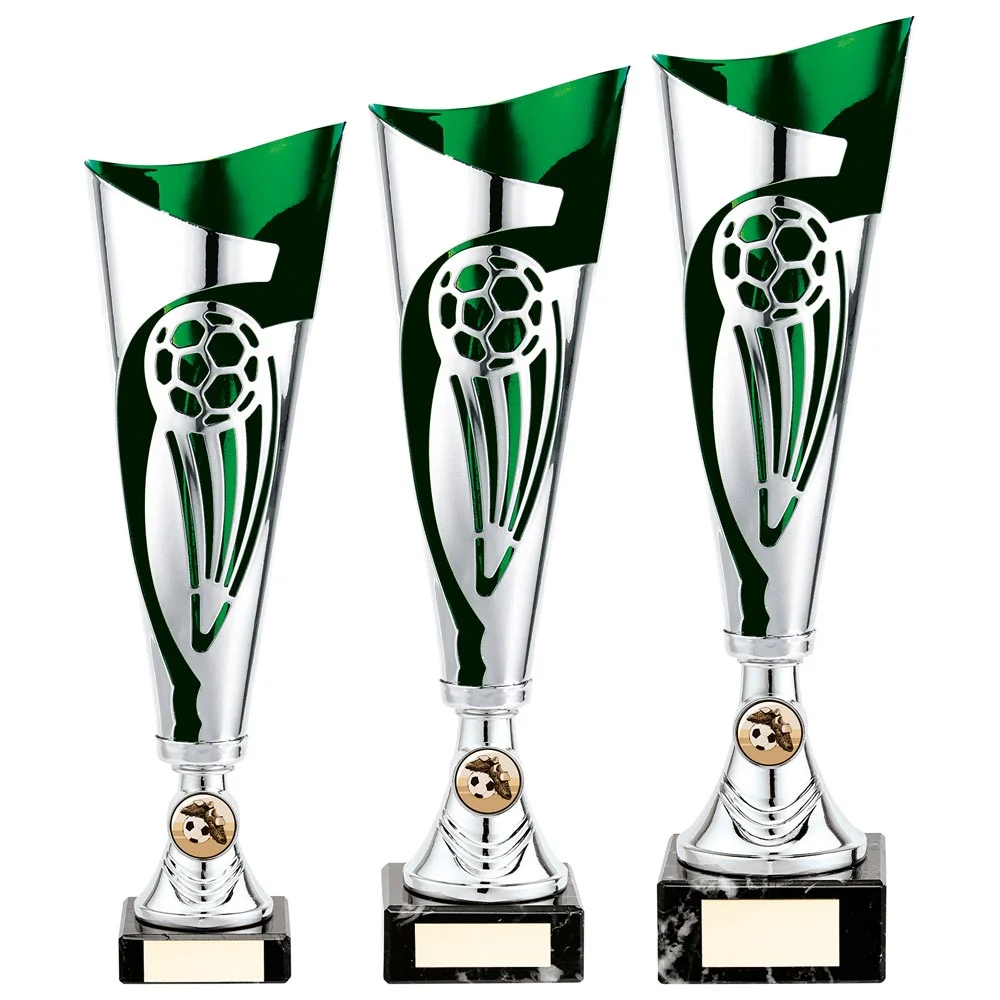Champions Football Cup Silver & Green