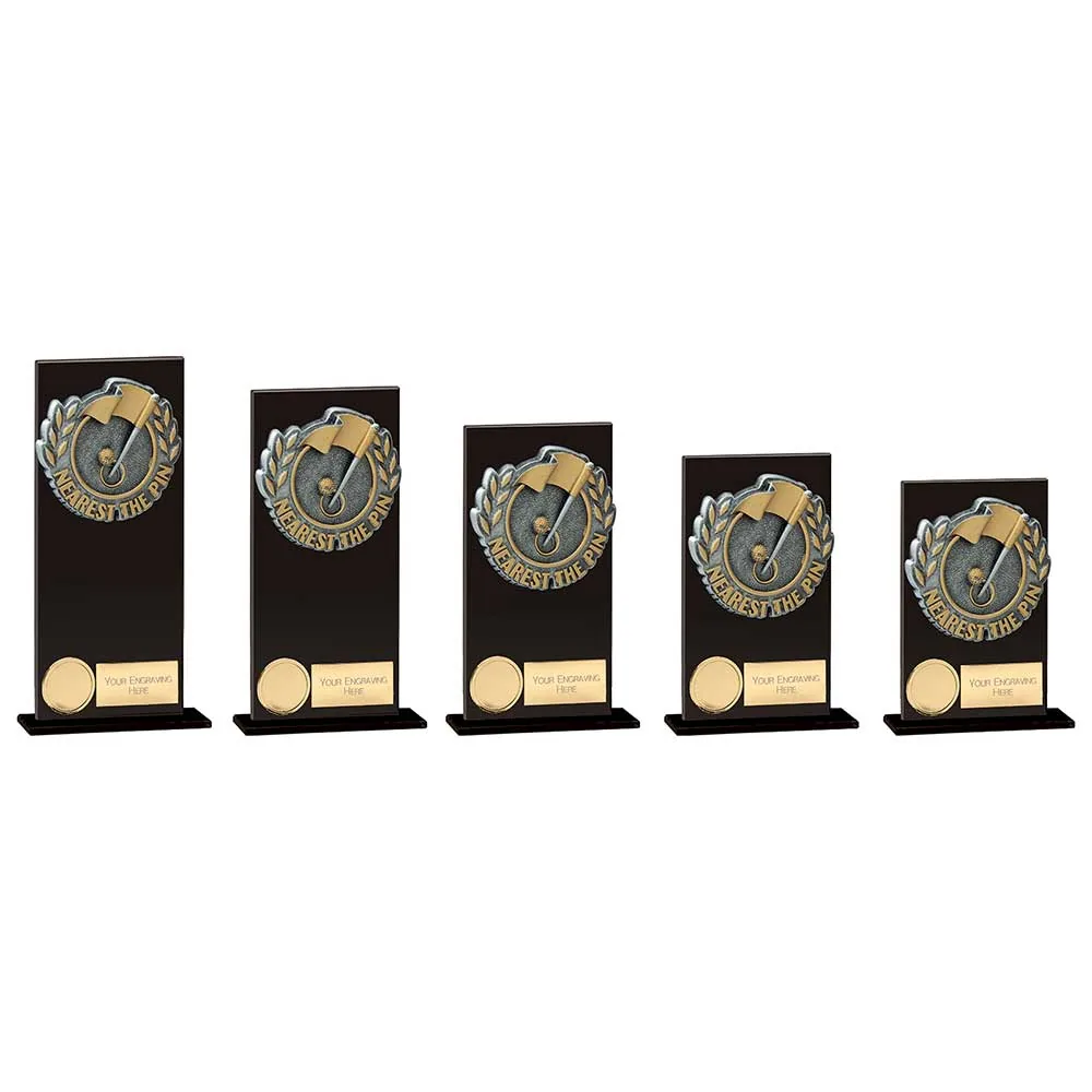 Euphoria Hero Nearest Pin Glass Award Jet Black