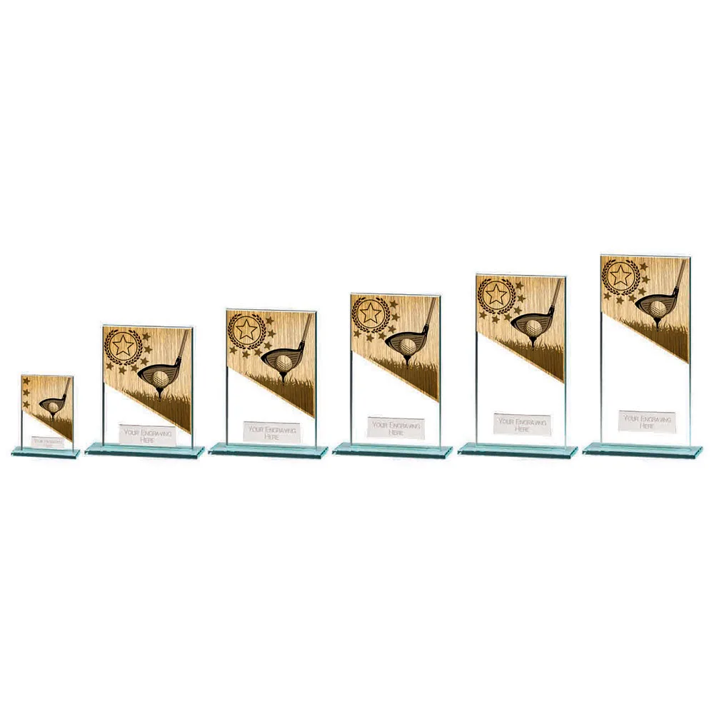 Mustang Golf Jade Glass Award