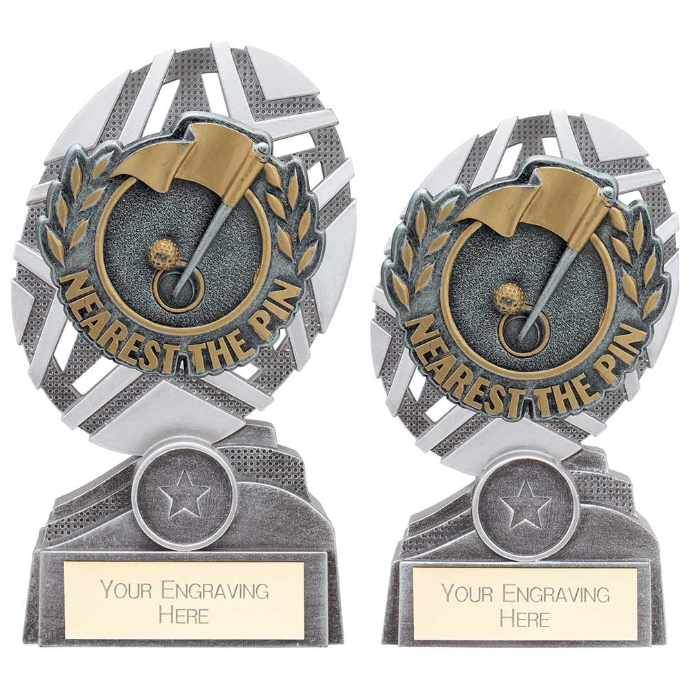 The Stars Nearest Pin Plaque Award Silver & Gold