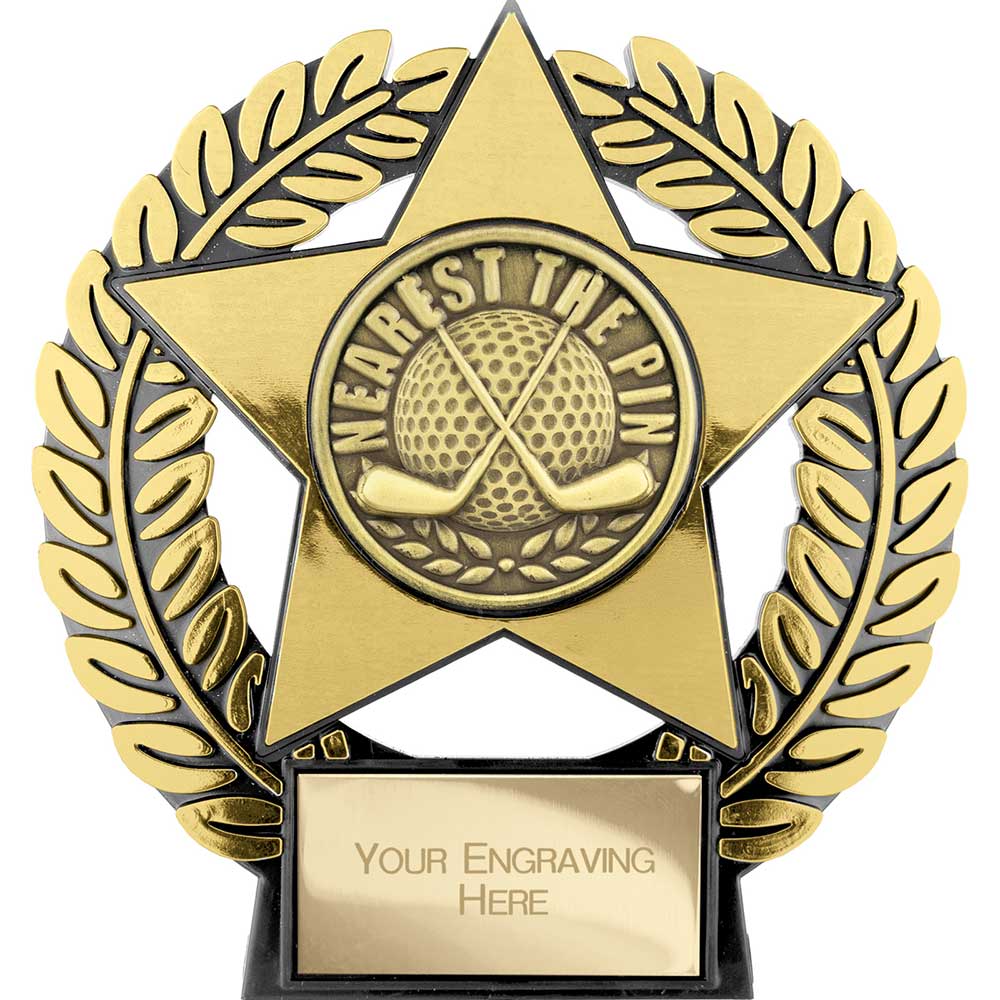 Emperor Star Nearest the Pin Plaque Gold