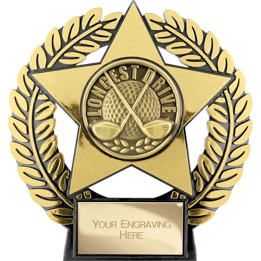 Emperor Star Longest Drive Plaque Gold