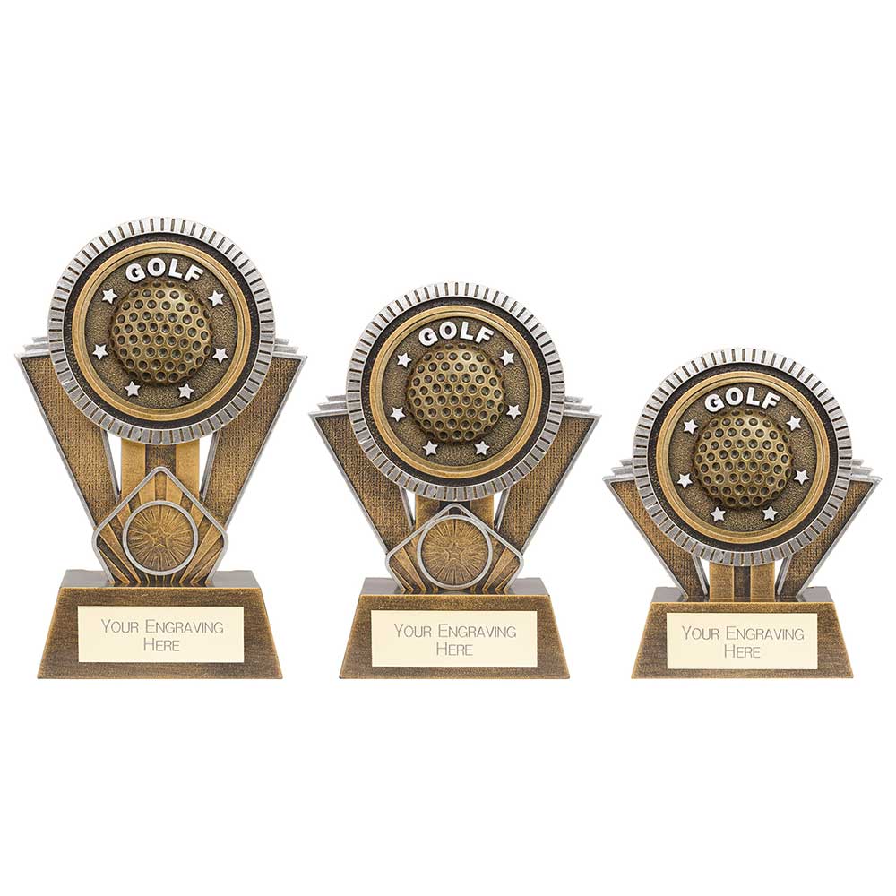 Apex Ikon Golf Award Gold & Silver
