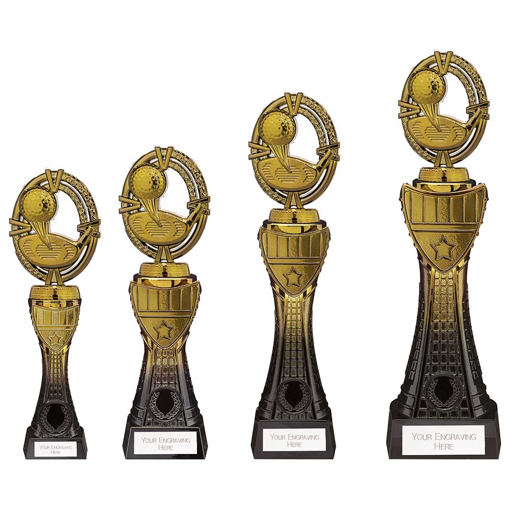 Maverick Heavyweight Golf Award Black & Gold