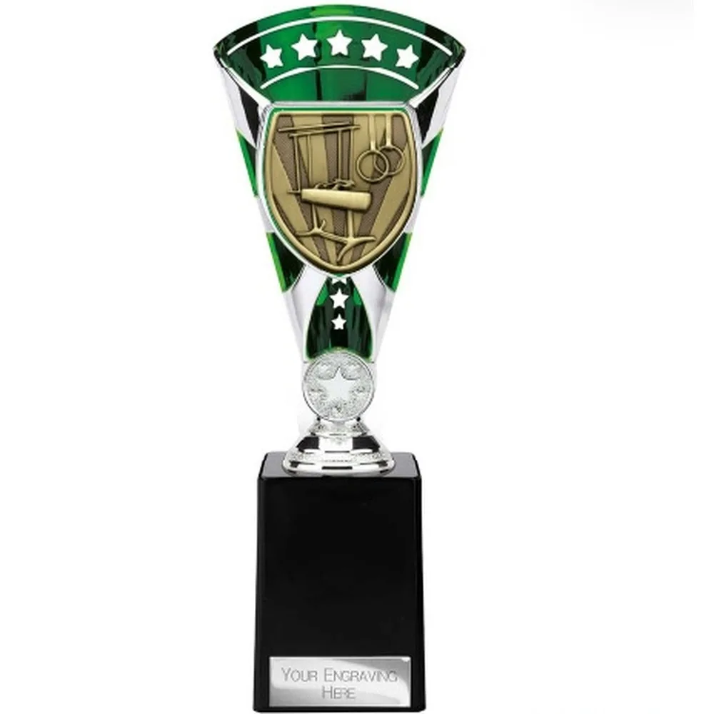 Gymnastics Cobra Star Cup Silver & Green