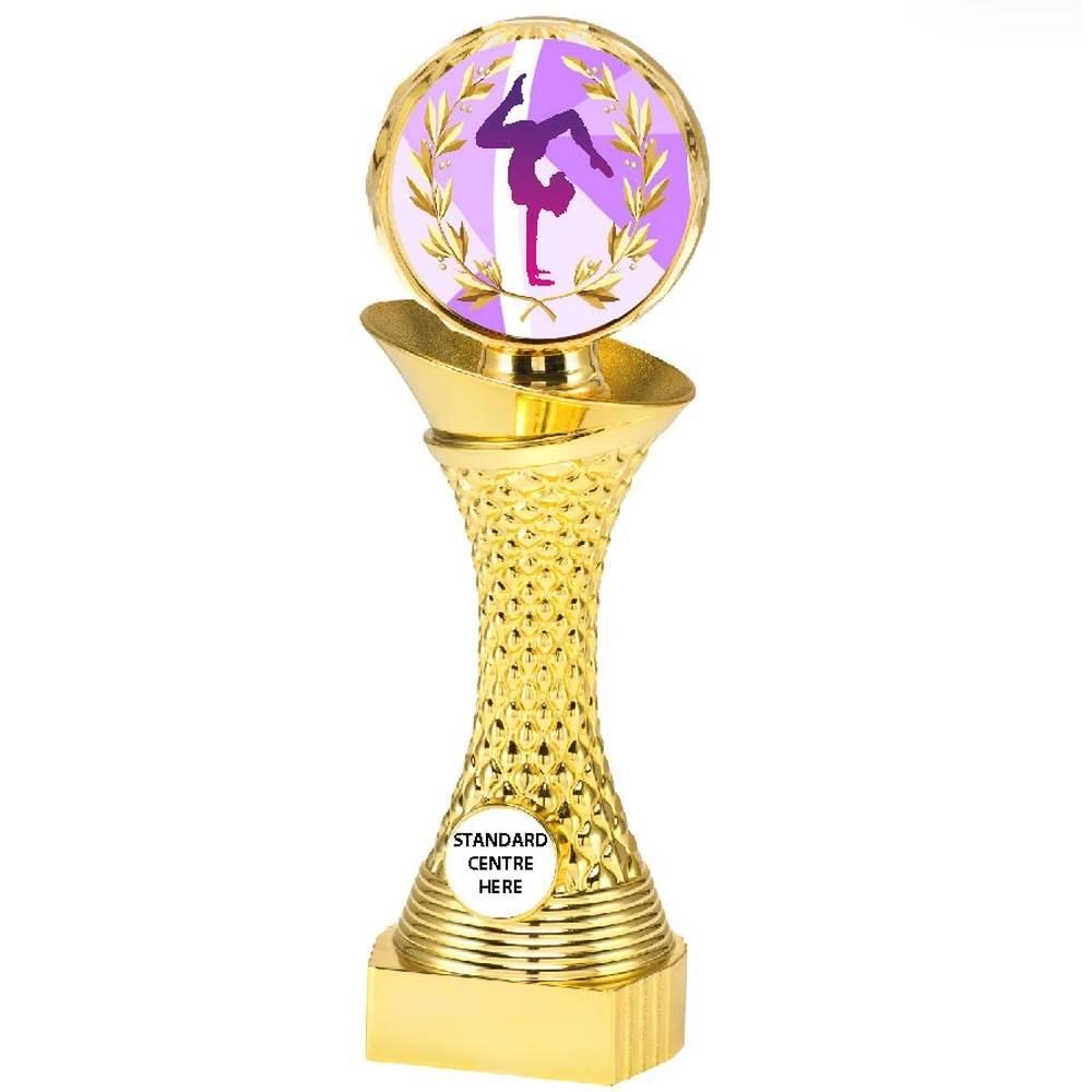 Gymnastics Column Award - Wreath