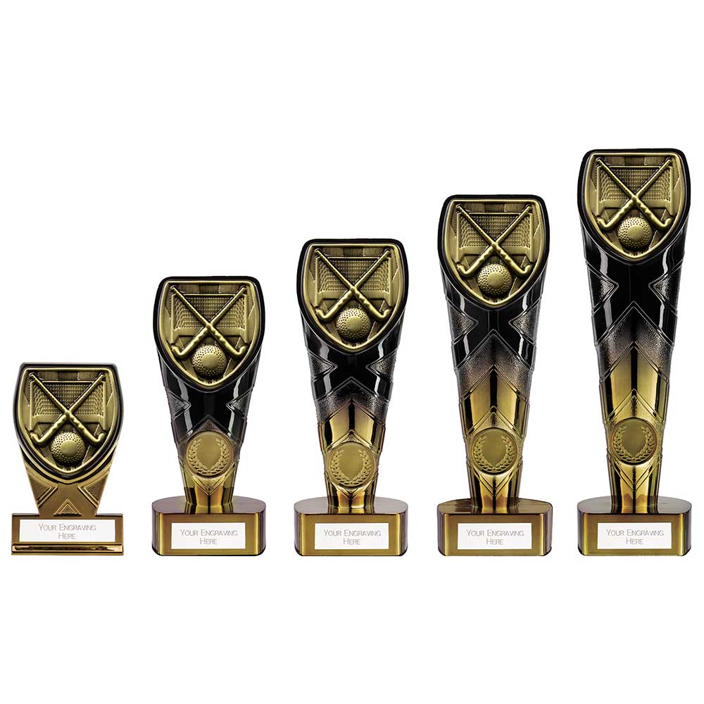 Fusion Cobra Hockey Plaque Award Black & Gold