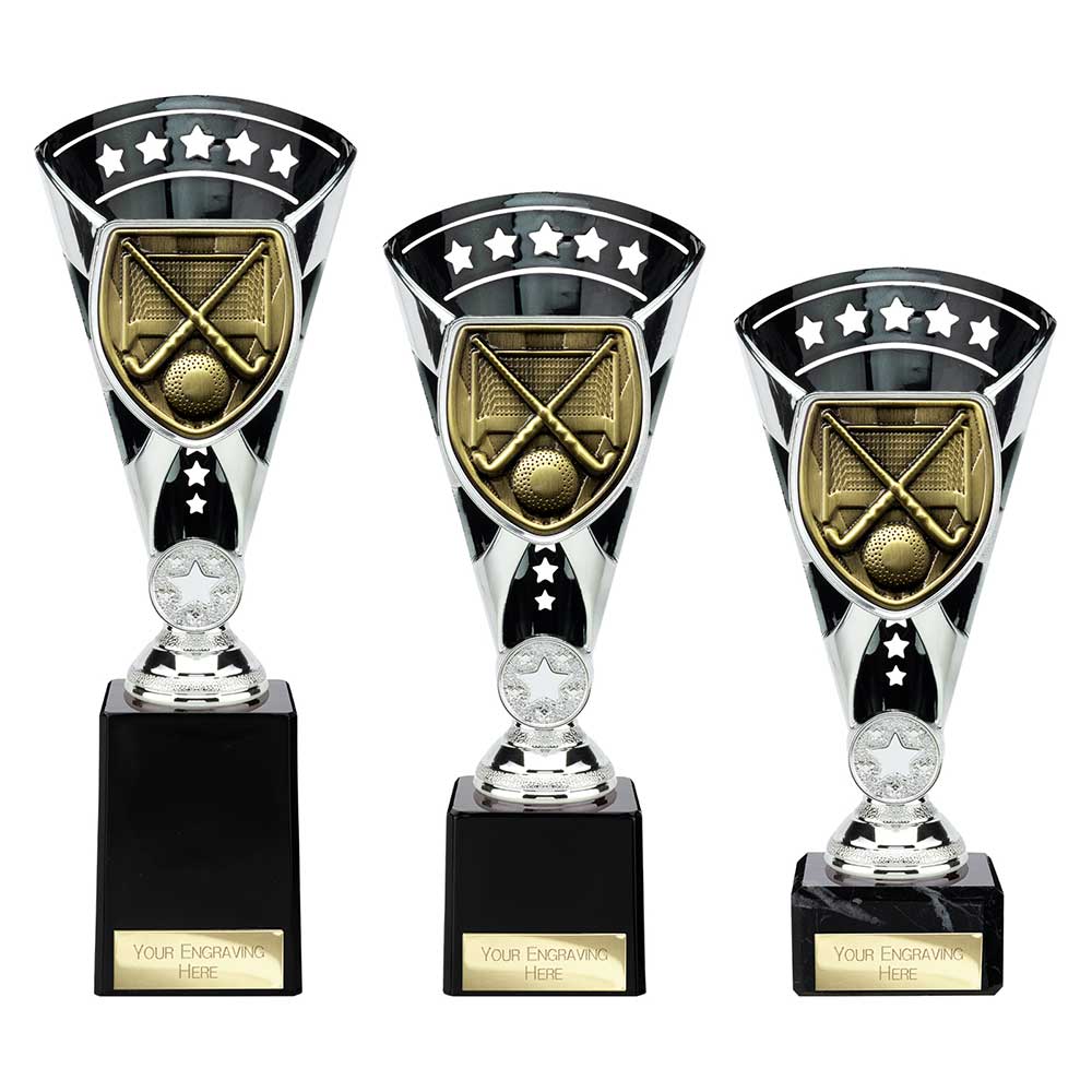 Cobra Star Cup Field Hockey Silver & Black