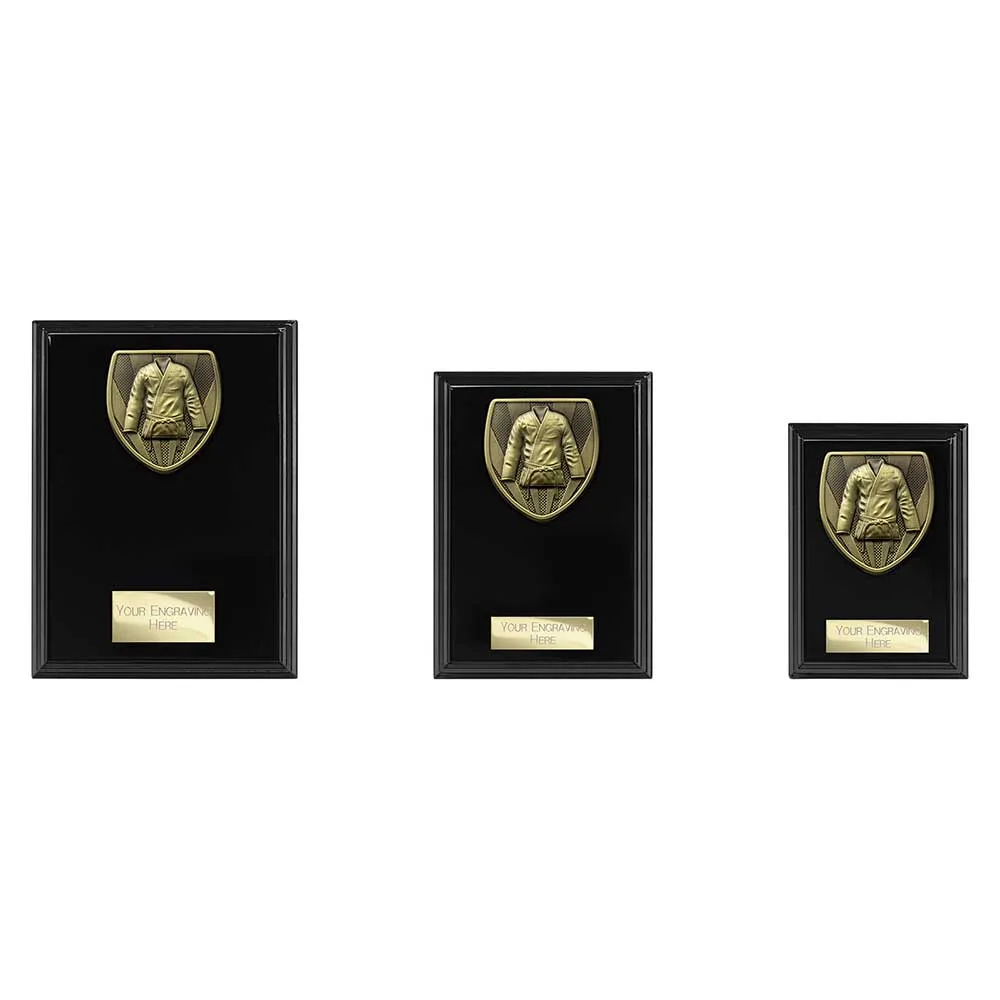 Cobra Plaque Martial Arts Gee Award Epic Black