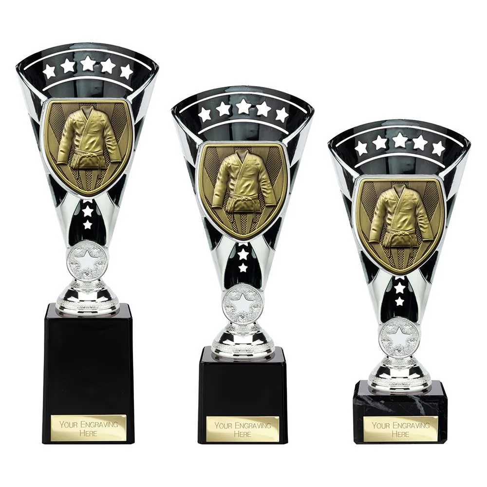 Cobra Star Cup Martial Arts Gee Silver & Black