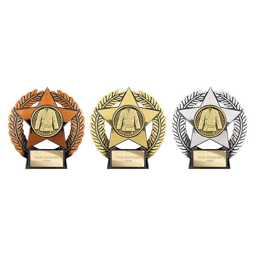 Emperor Star Martial Arts Plaque Bronze