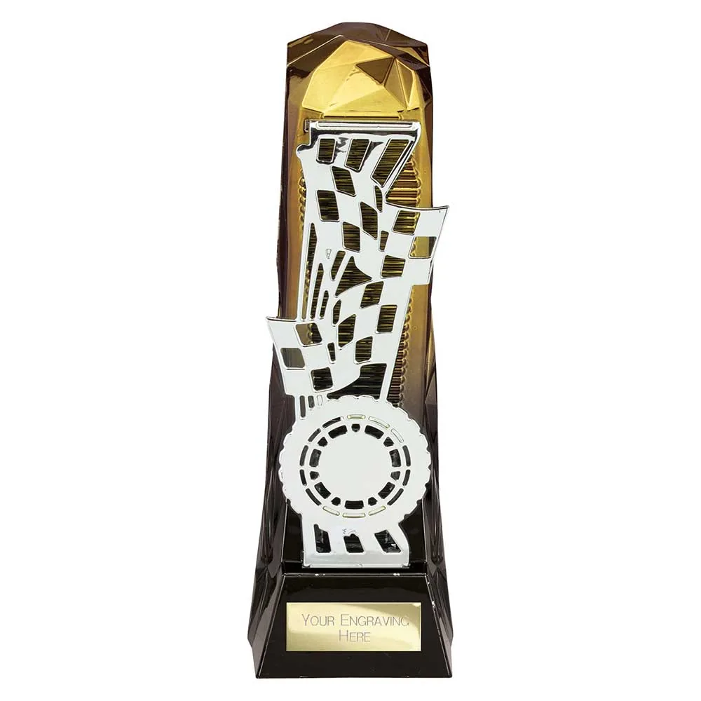 Shard Motorcross Award Fusion Gold & Carbon Black