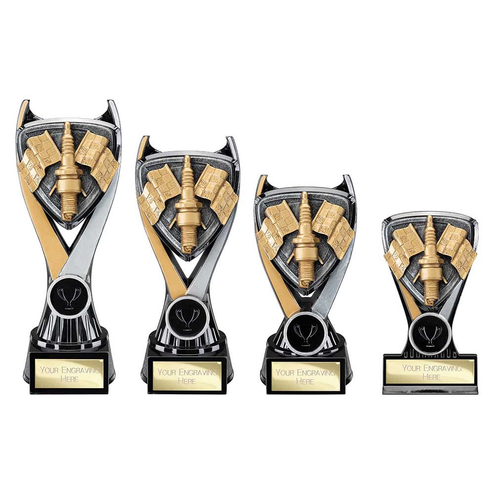 Wolverine Plaque Spark Plugs Carbon Black & Fusion Gold