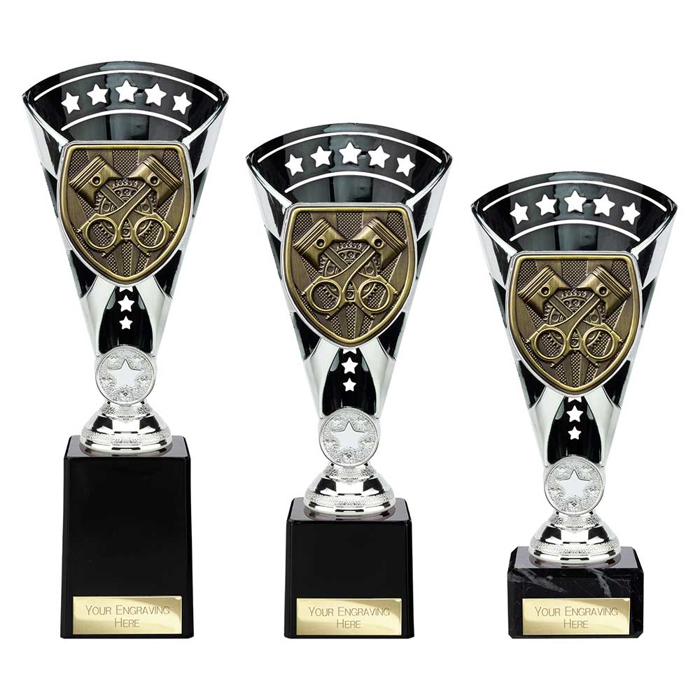 Cobra Star Cup Motorsport Piston Silver & Black