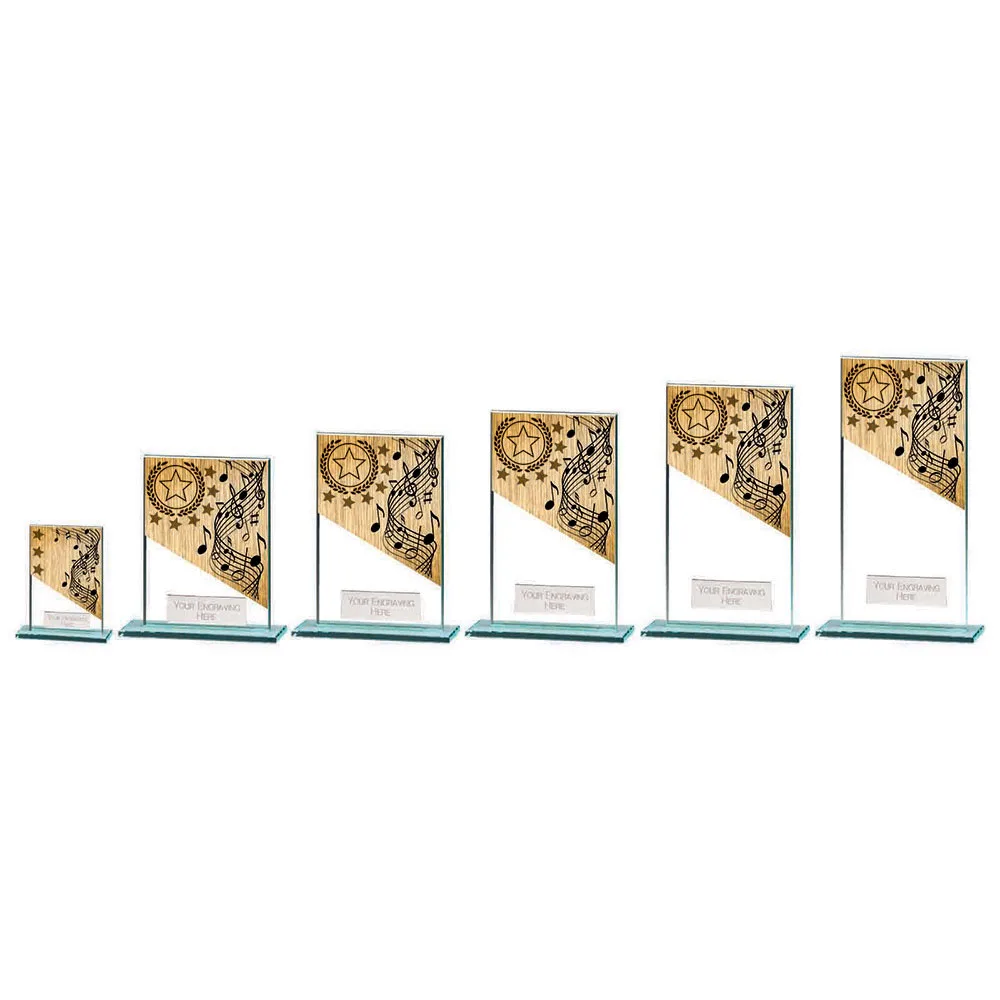 Mustang Music Jade Glass Award