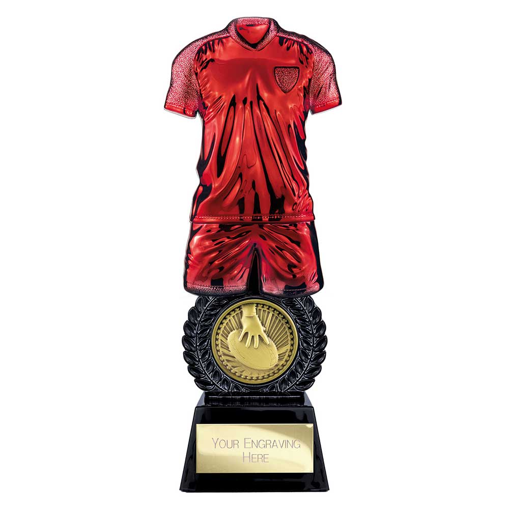 Intensity Rugby Award Red & Carbon Black
