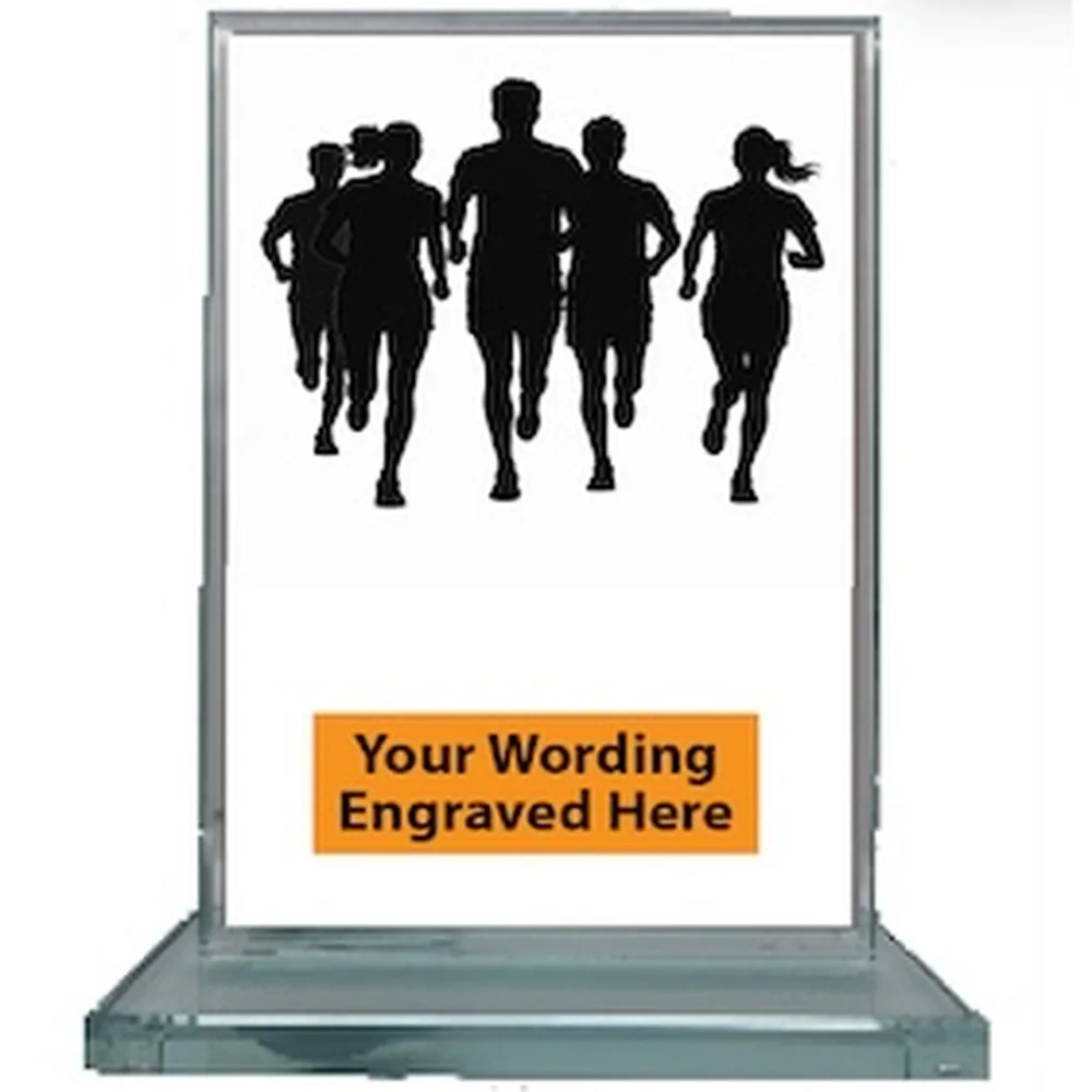 Running Group Glass Award - Jade