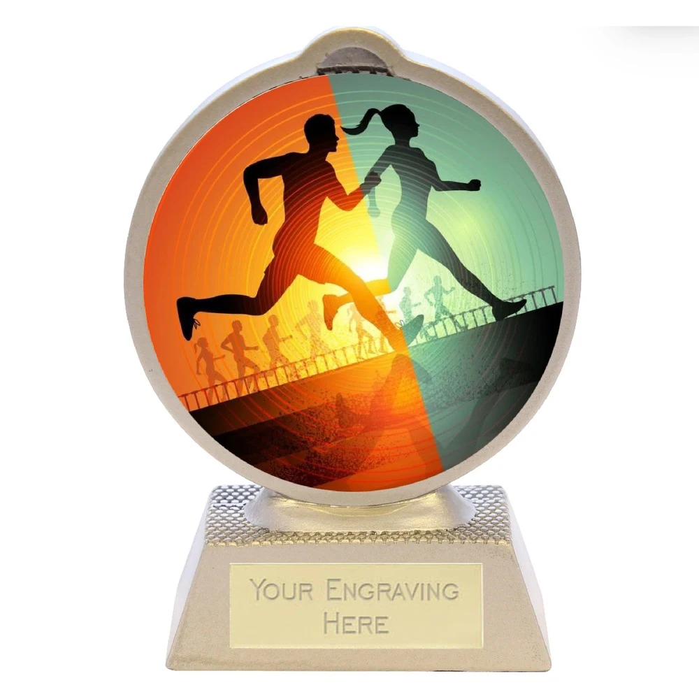 Running Resin Award - Sunset