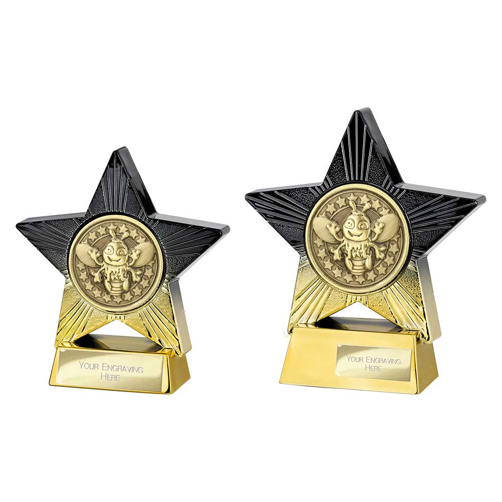 Superstar Bee Award Black & Gold